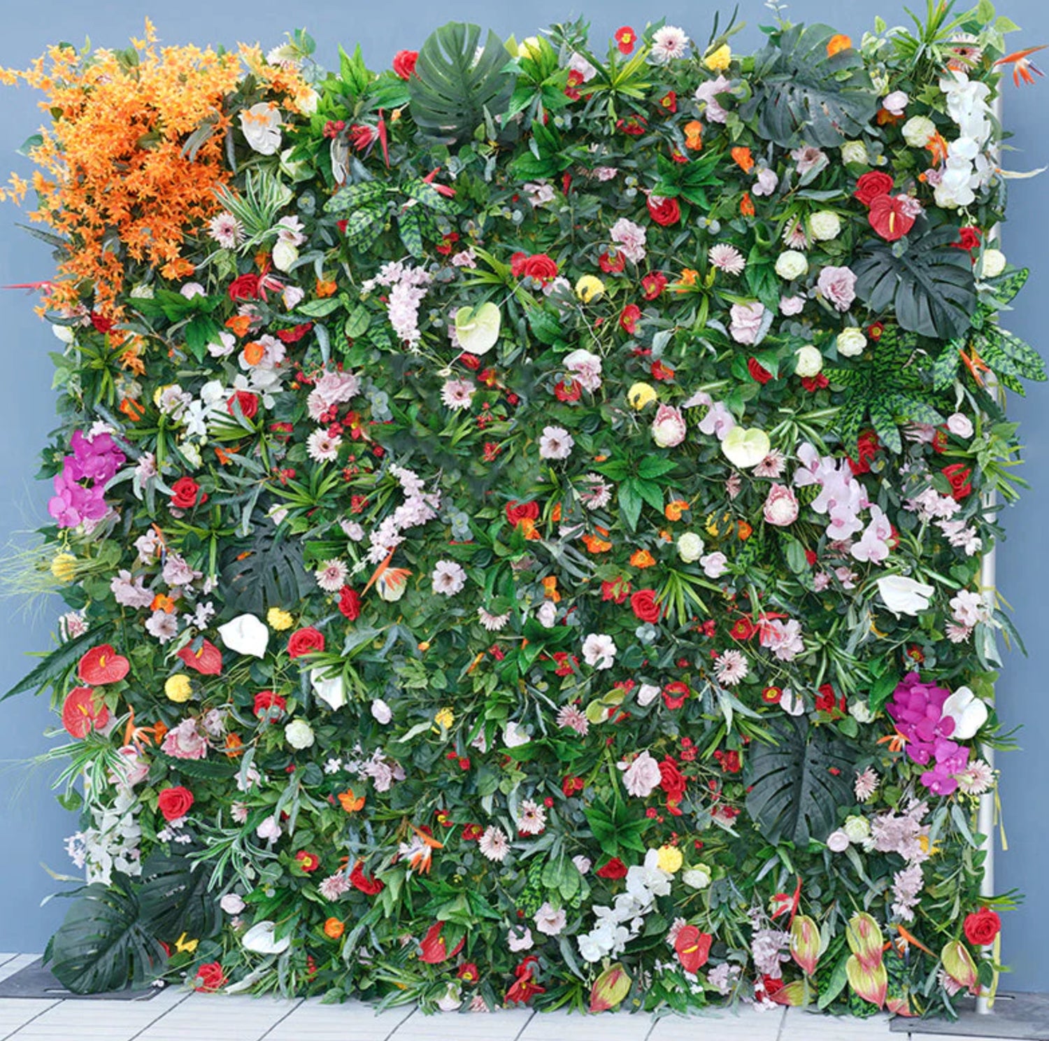 Starburst Premium Wild Floral Flower Wall - 149
