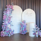 Purple, Blue and White Premium Floral Flower Arch - 4547