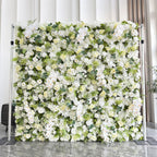 White Ivory Greenery Premium Flower Wall - 272
