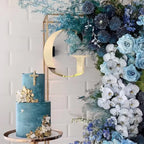 Multi Blue Shade with Greenery Premium Floral Flower Arch - 4552