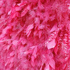 Into The Meadow Bright Pink Flower Wall - 042