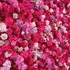 Dripping Bright Pink and Light Pink Premium Flower Wall - 209