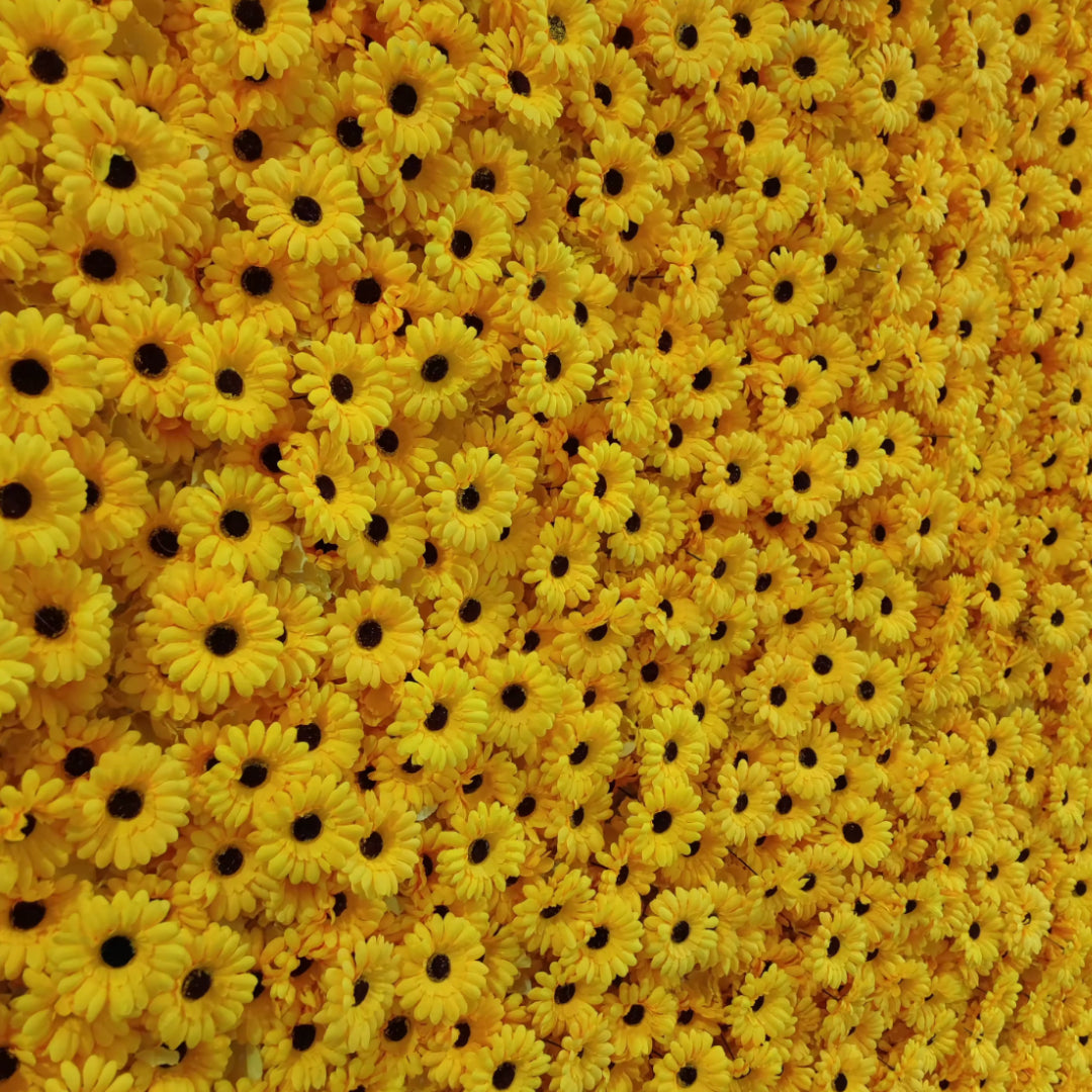 Wild Sunflower Premium Flower Wall - 094