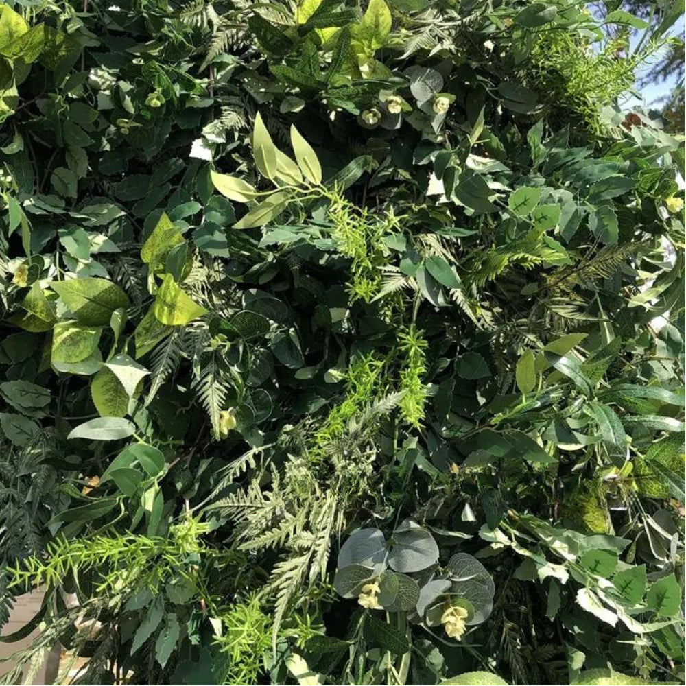 Into The Meadow Greenery Premium Floral Square Arch - 5002