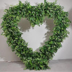 Into The Meadow Greenery Premium Floral Heart Arch - 4906