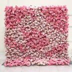 All Pink Wild Rose Premium Flower Wall - 028