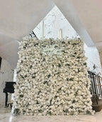 White Greenery Mini Sunflower Premium Flower Wall - 251