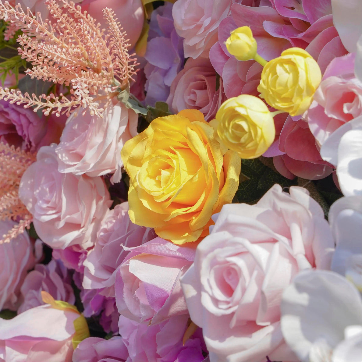 Dripping Spring Florals Premium Flower Wall - 105