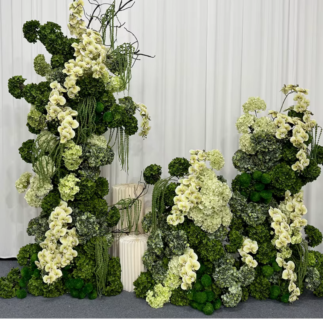 Green, Cream Premium Deluxe 3 Piece Arch Set - 4588