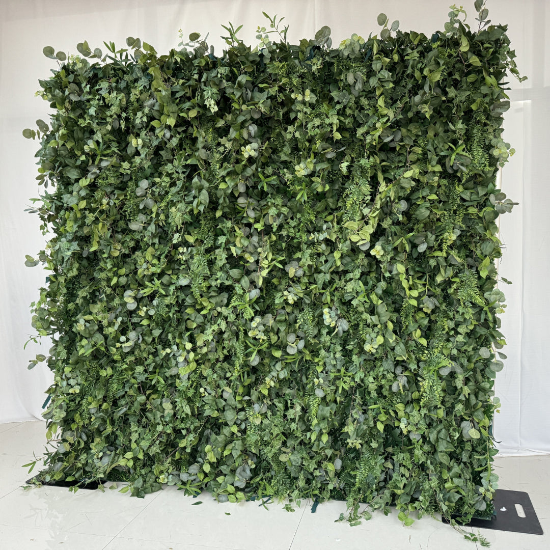 Dripping Green Vinery Premium Flower Wall - 534