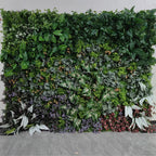 Lavender Greenery Wetland Premium Flower Wall - 521