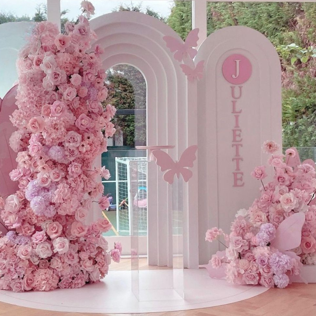 Pink Lavender 2 Piece Premium Arch Set - 4592