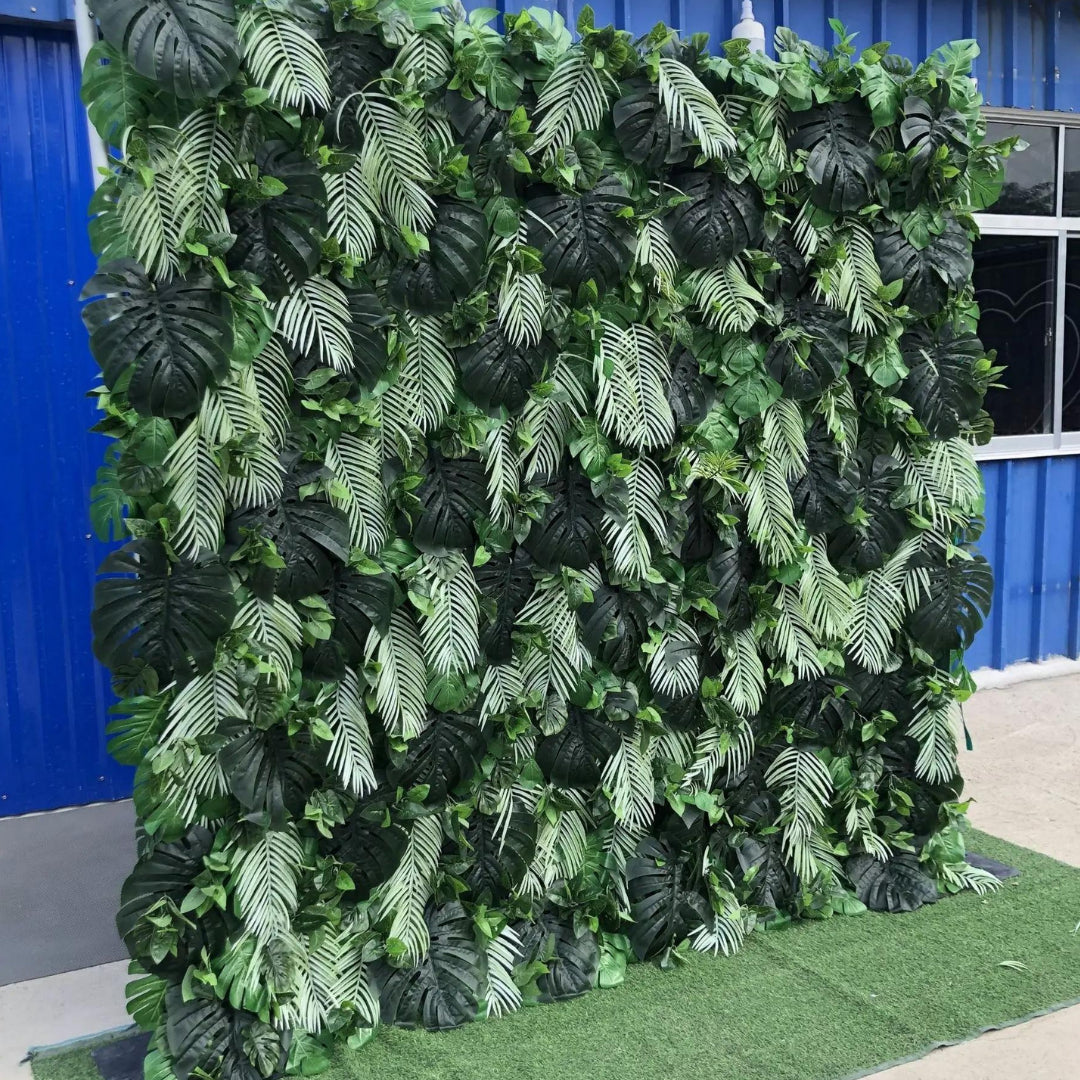 Deluxe GreenTropical Palm Premium Greenery Wall - 518