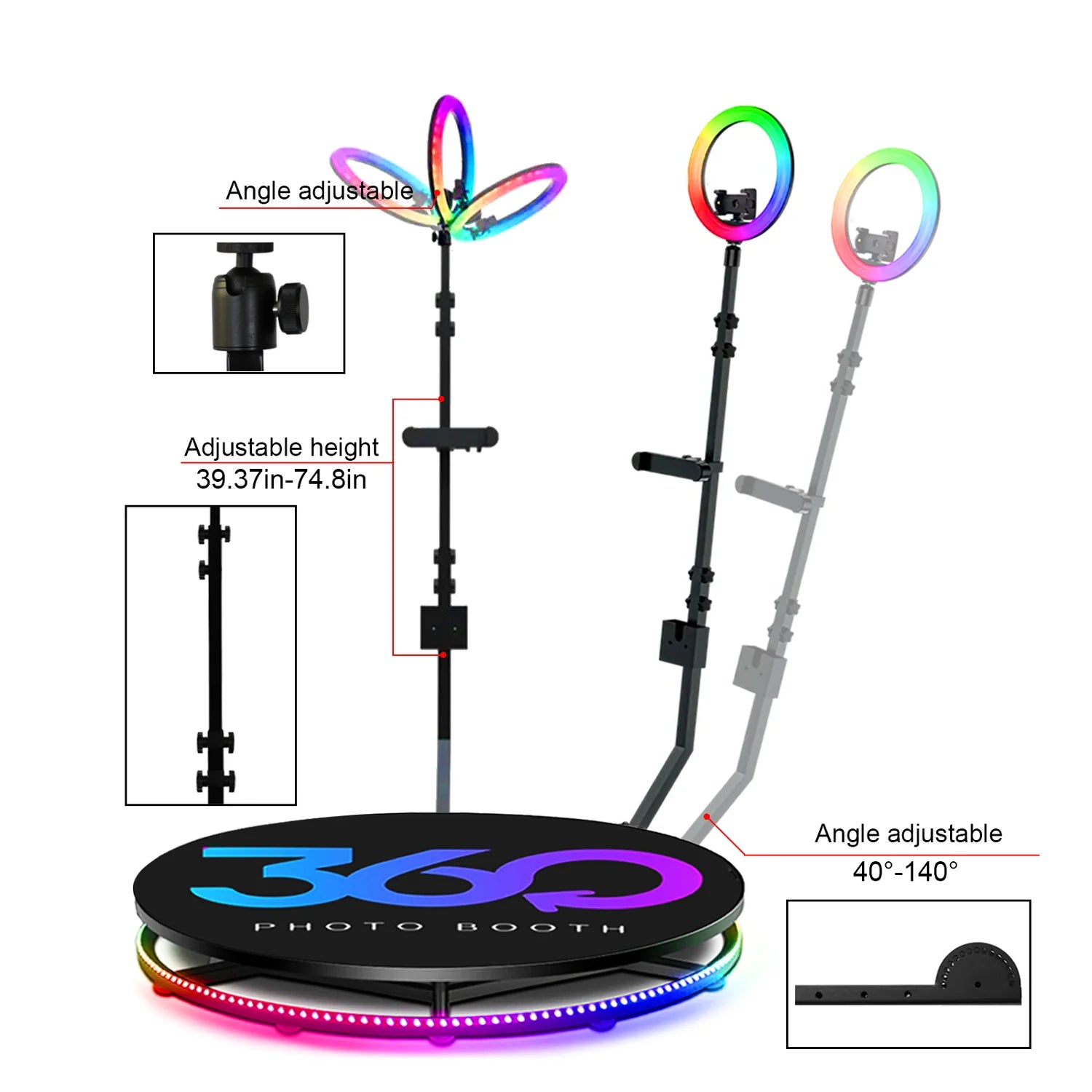 360 LED Photo Booth
