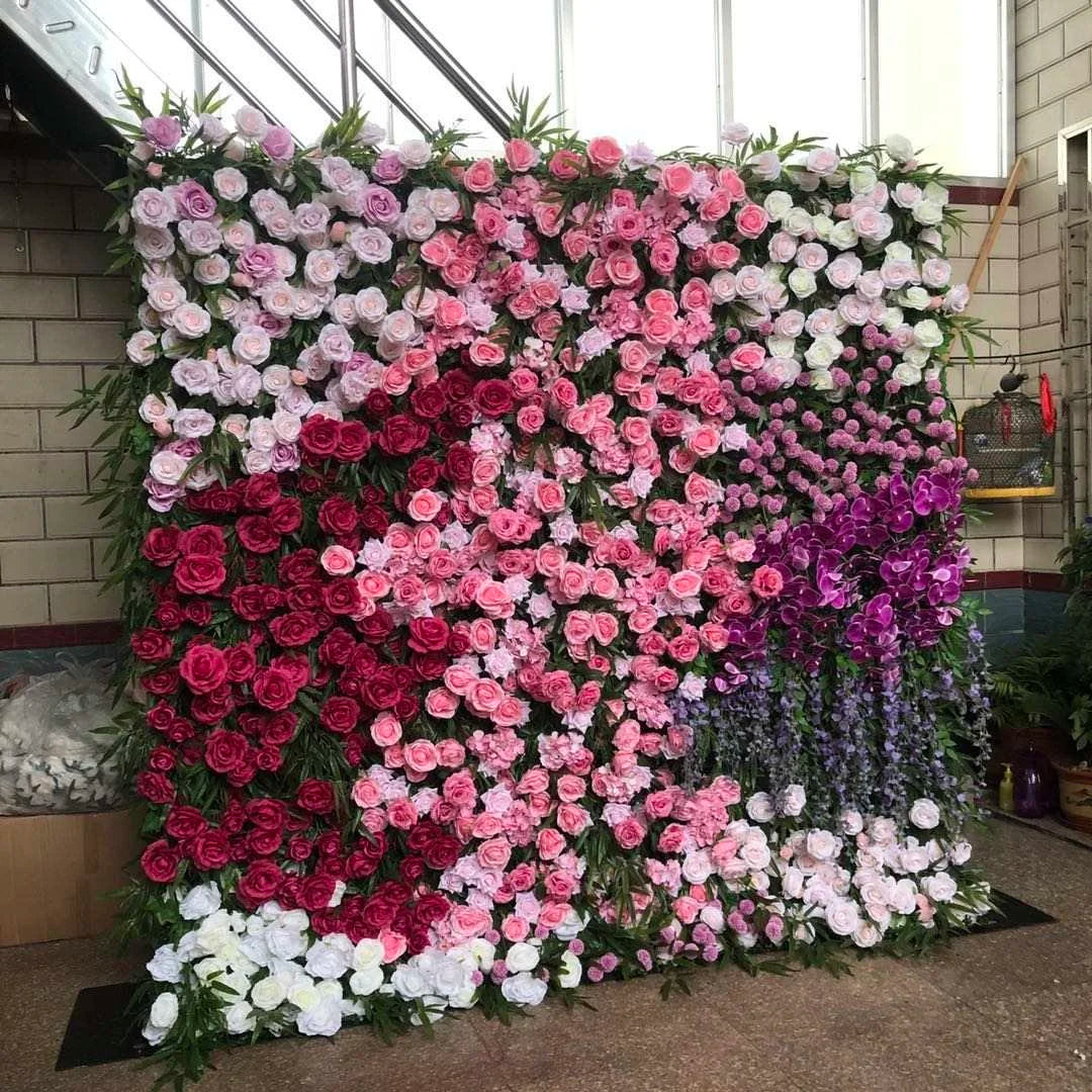 Dripping Florals Premium Flower Wall - 101