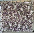 Babys Breath White. Purple Lavender Rose Flower Wall - 255