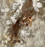Into The Meadow White Ivory & Light Brown Flower Wall - 234