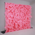 Bright Pink Feather Wall - 074