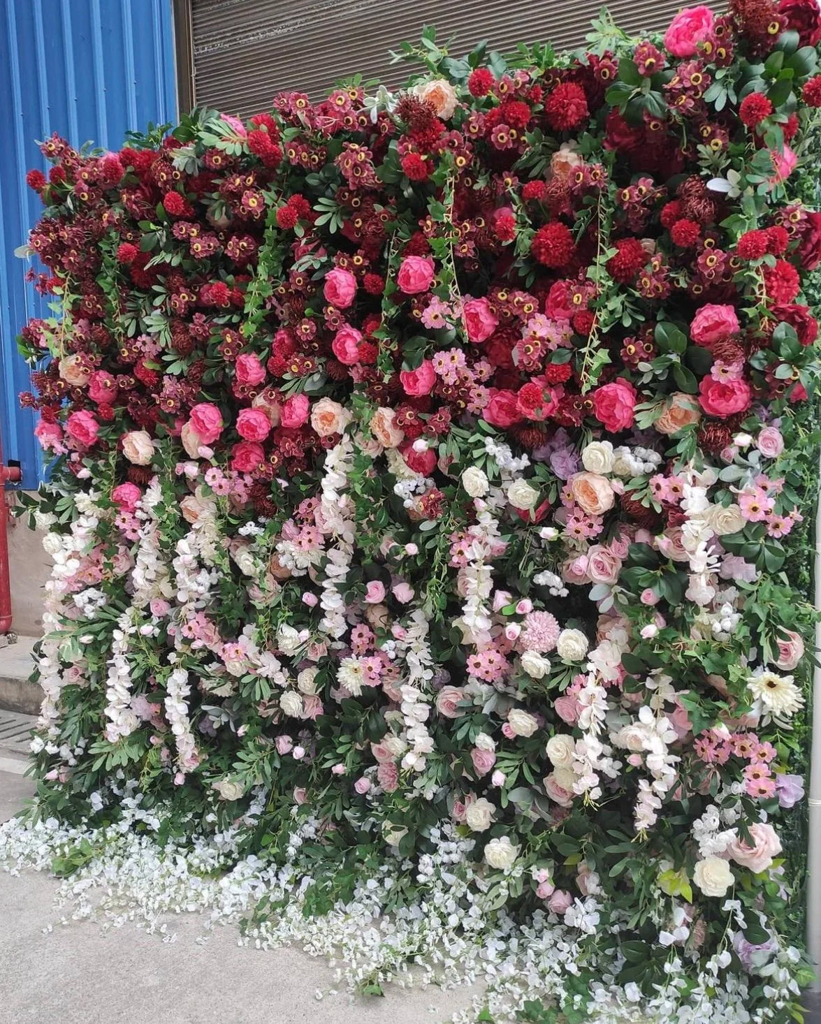 Dripping Peonies Flower Wall - 102