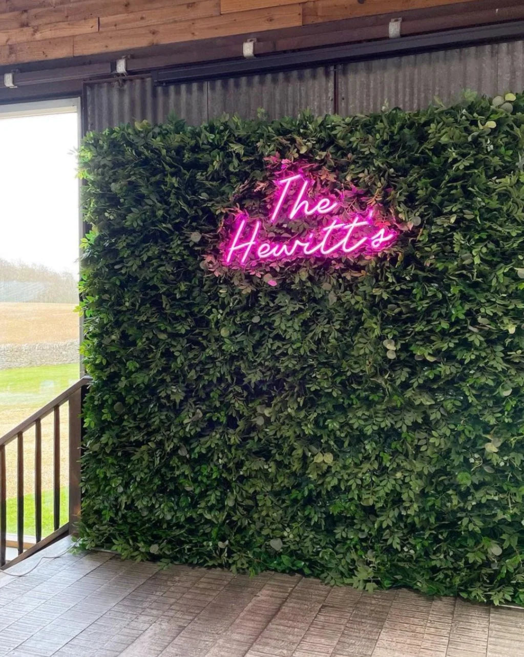 Deluxe Hedge Greenery Wall - 501