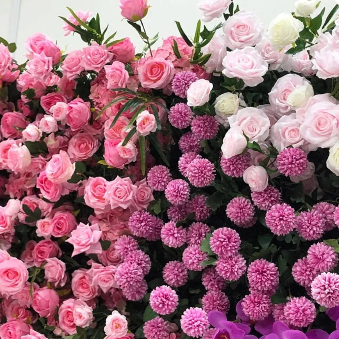 Dripping Florals Premium Flower Wall - 101
