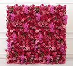 Watermelon Fuchsia Premium Rose Flower Wall - 117