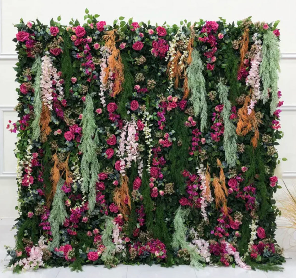 Waterfall Florals Premium Flower Wall - 186