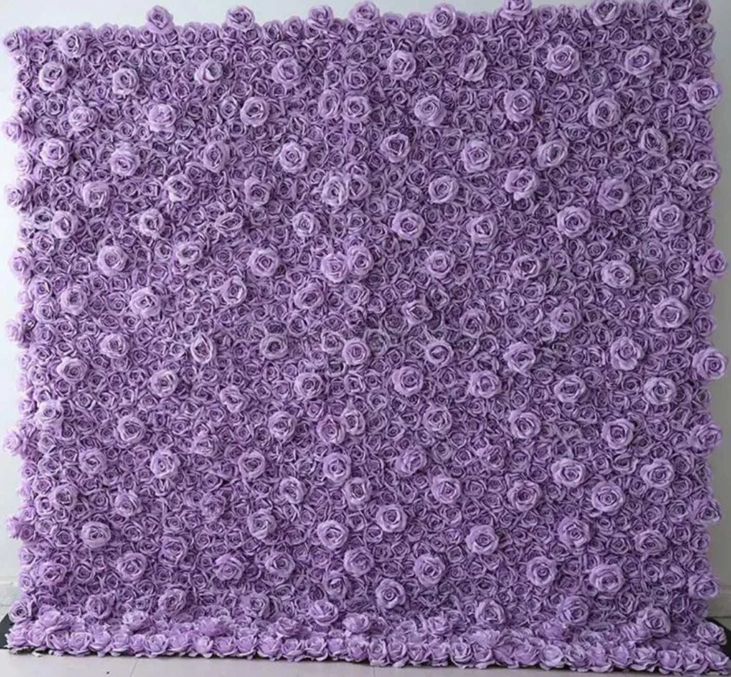 Classic Purple Rose Flower Wall - 005